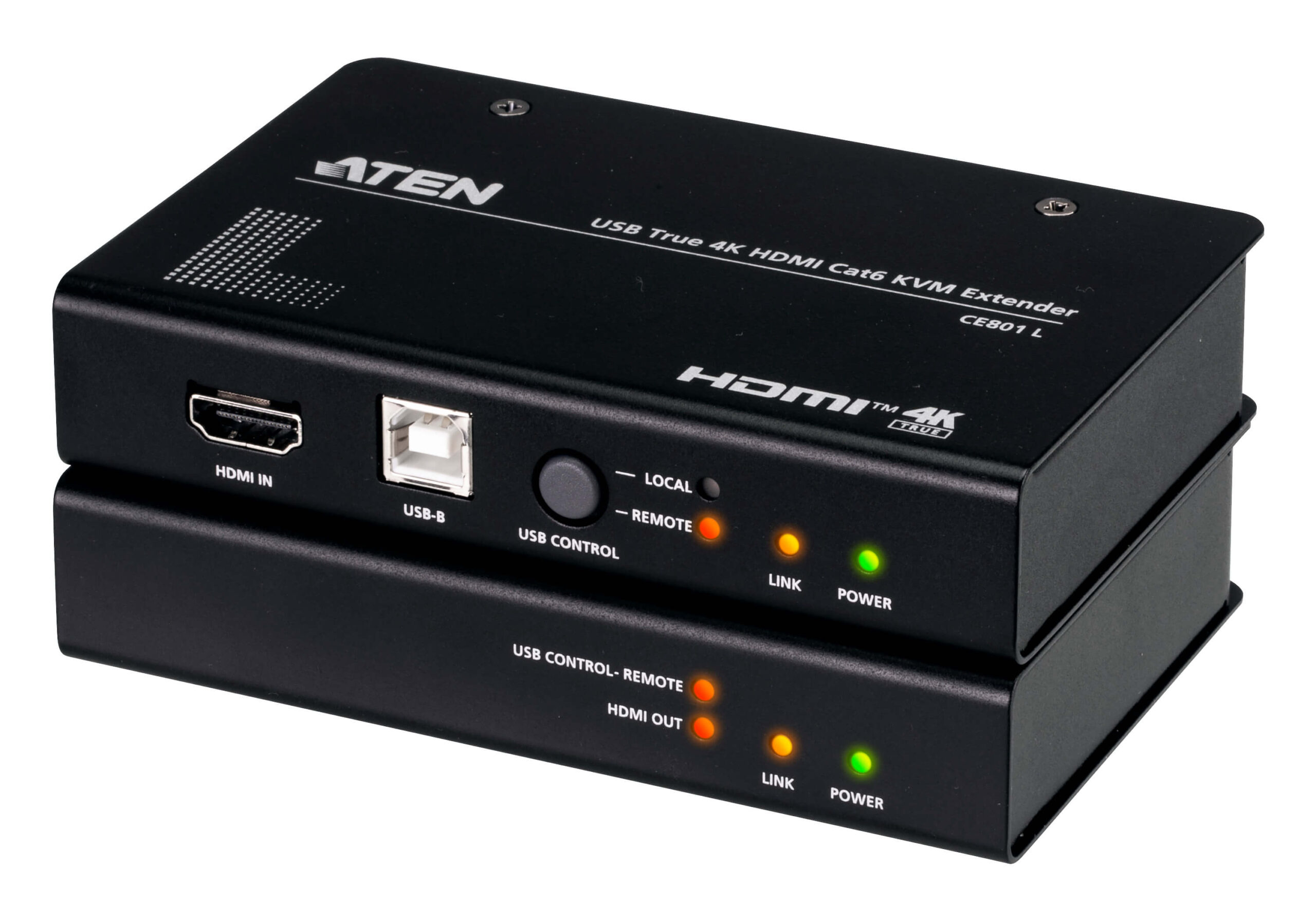 ATEN USB True 4K HDMI Cat 6 KVM verlenger (4K @ 70 m)