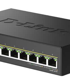 D-Link DMS-108P/E netwerk-switch Unmanaged 2.5G Ethernet (100/1000/2500) Power over Ethernet (PoE) Zwart - Afbeelding 3