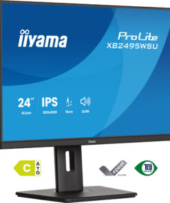 iiyama ProLite XB2495WSU-B1 computer monitor 61,2 cm (24.1") 1920 x 1200 Pixels WUXGA LCD Zwart