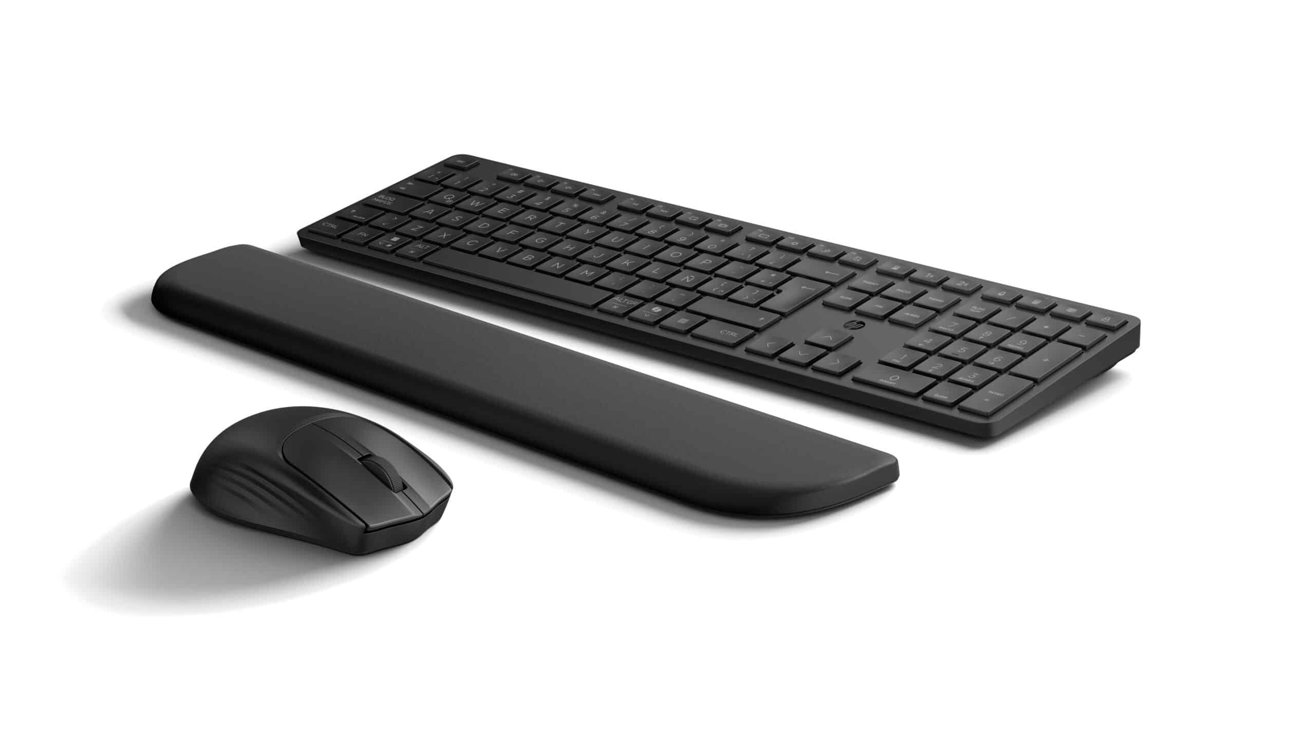 HP MultiDvcDuMdMSEKBCombowPR580C EMEA-INT toetsenbord Inclusief muis Universeel USB + Bluetooth Zwart - Afbeelding 2