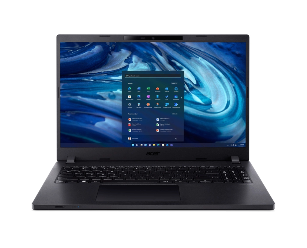 Acer TravelMate P2 TMP215-54-777N Intel® Core™ i7 i7-1255U Laptop 39,6 cm (15.6") Full HD 16 GB DDR4-SDRAM 512 GB SSD Wi-Fi 6 (802.11ax) Windows 11 Pro Zwart