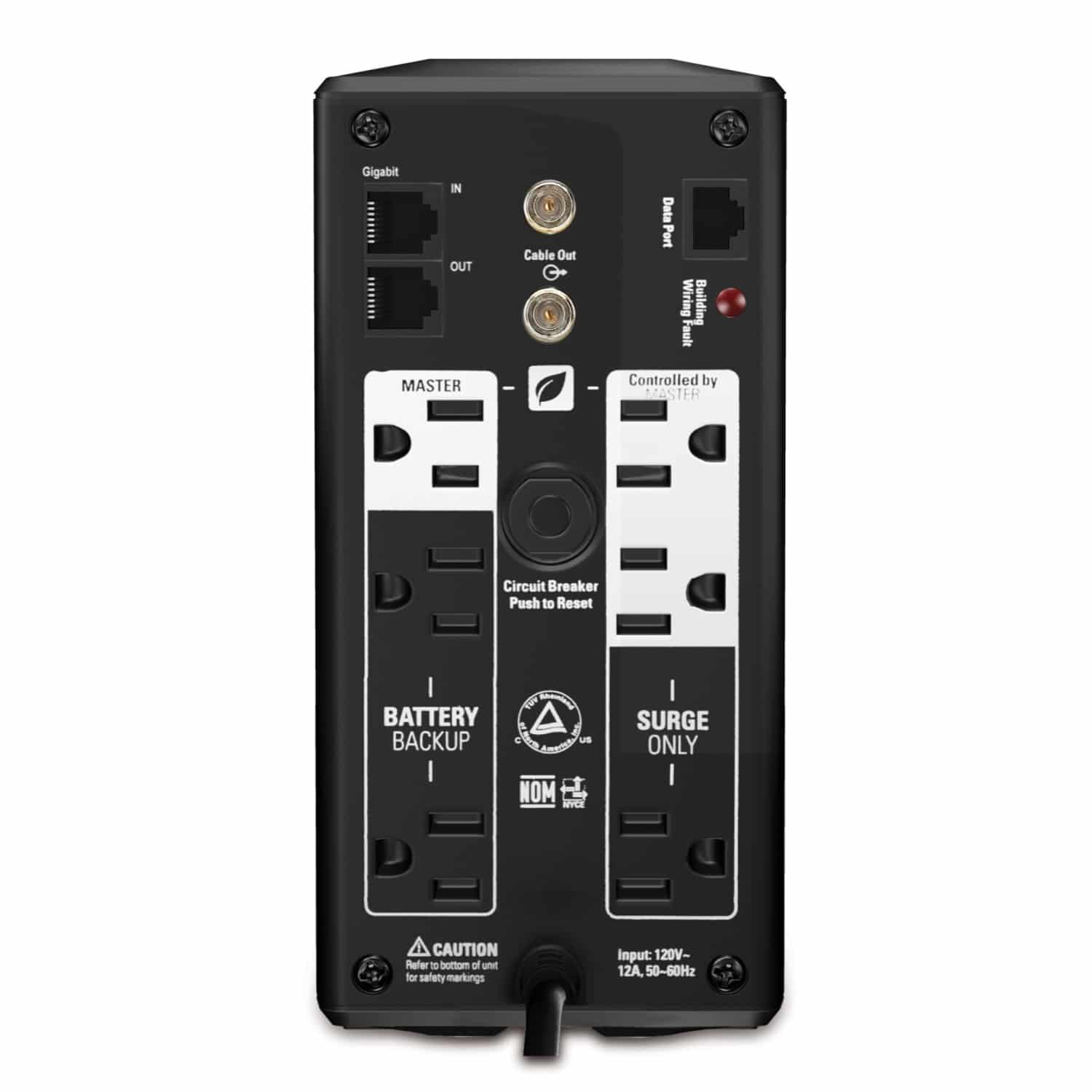 APC BR700G UPS Line-interactive 0,7 kVA 420 W 6 AC-uitgang(en) Stekkerdoos - Afbeelding 2