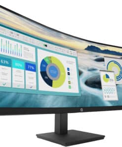 HP P34hc G4 WQHD USB-C Curved monitor - Afbeelding 4