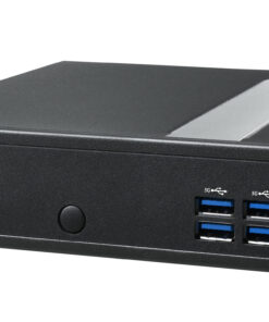 Shuttle XPC slim Barebone DL40N, Intel N150, 1x DDR5, 2x LAN (2x 2.5Gbit), 2xCOM,1xHDMI,1xDP, 1x VGA, ventilatorloos, 24/7 permanent gebruik