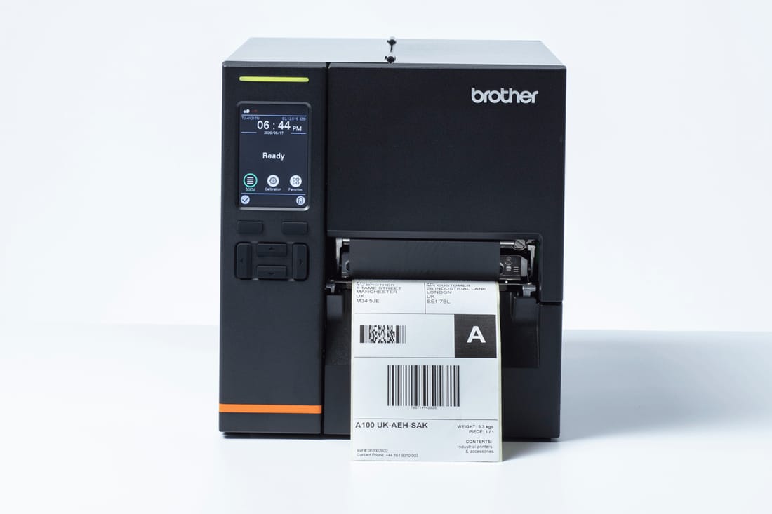 Brother TJ-4121TN labelprinter Thermisch 300 x 300 DPI Bedraad Ethernet LAN - Afbeelding 2