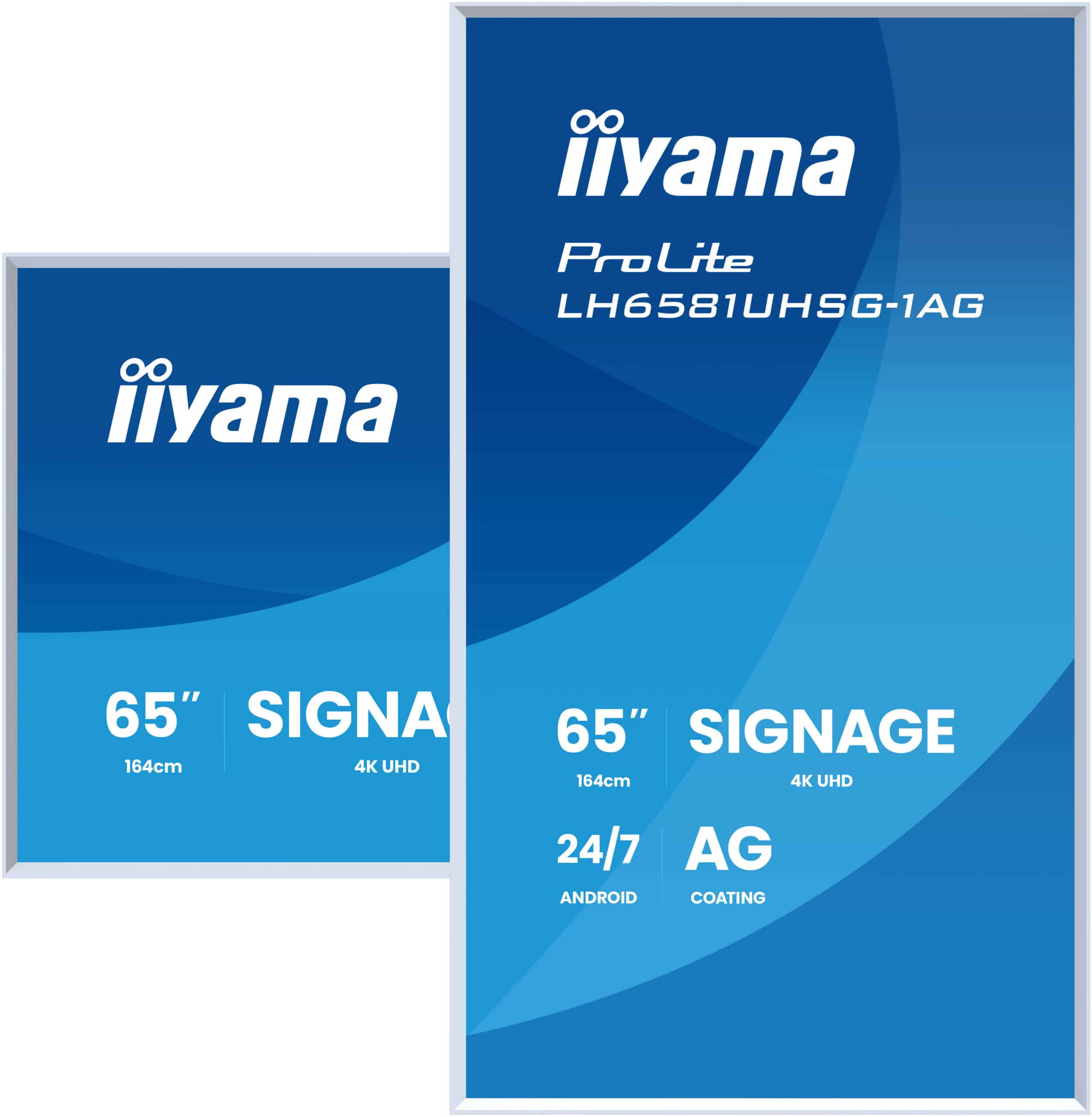 iiyama LH6581UHSG-1AG beeldkrant Digitale signage flatscreen 163,8 cm (64.5") Wifi 500 cd/m² 4K Ultra HD Wit Type processor Android 24/7 - Afbeelding 5