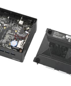 Shuttle Nano PC NT10H5, Intel Core Ultra 5 125H, Intel Arc graphics, 2xHDMI, 2xUSB 4.0 (DP), 2x2.5Gbit LAN, incl. VESA, 24/7 permanent gebruik Barebone - Afbeelding 6