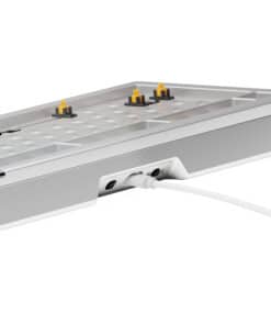 Glorious Gaming GMMK 3 PRO 75% Barebones toetsenbord Thuis USB Nee Zilver - Afbeelding 4