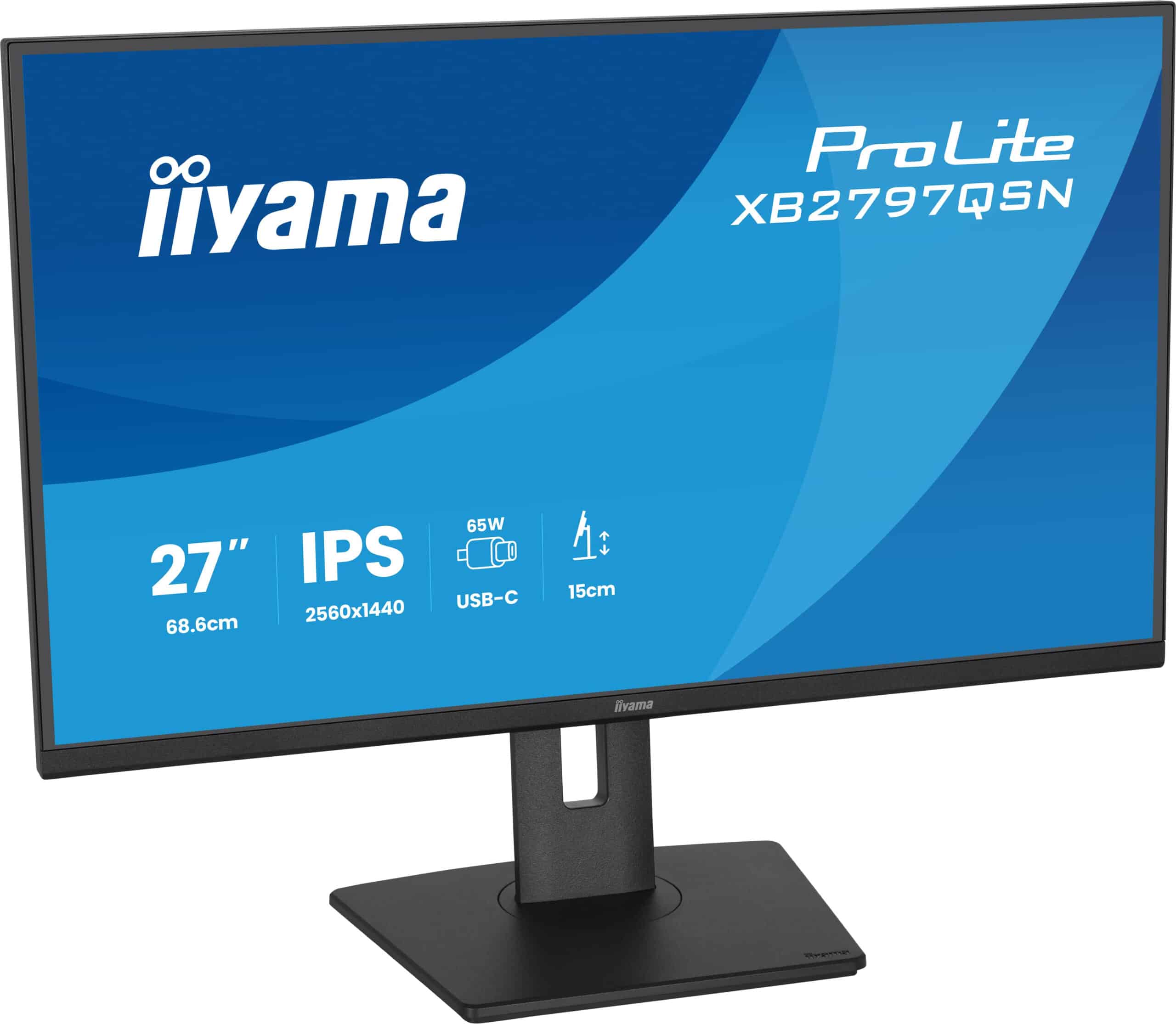 iiyama ProLite XB2797QSN-B1 computer monitor 68,6 cm (27") 2560 x 1440 Pixels Quad HD LCD Zwart - Afbeelding 5