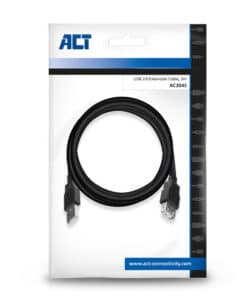 ACT USB 2.0 verlengkabel A male - A female 3 meter - Afbeelding 2