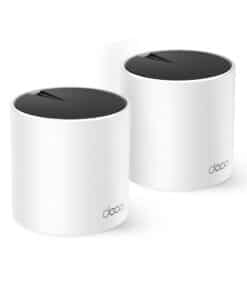 TP-Link DECO X55 (2-Pack) Dual-band (2.4 GHz / 5 GHz) Wi-Fi 6 (802.11ax) Wit 3 Intern