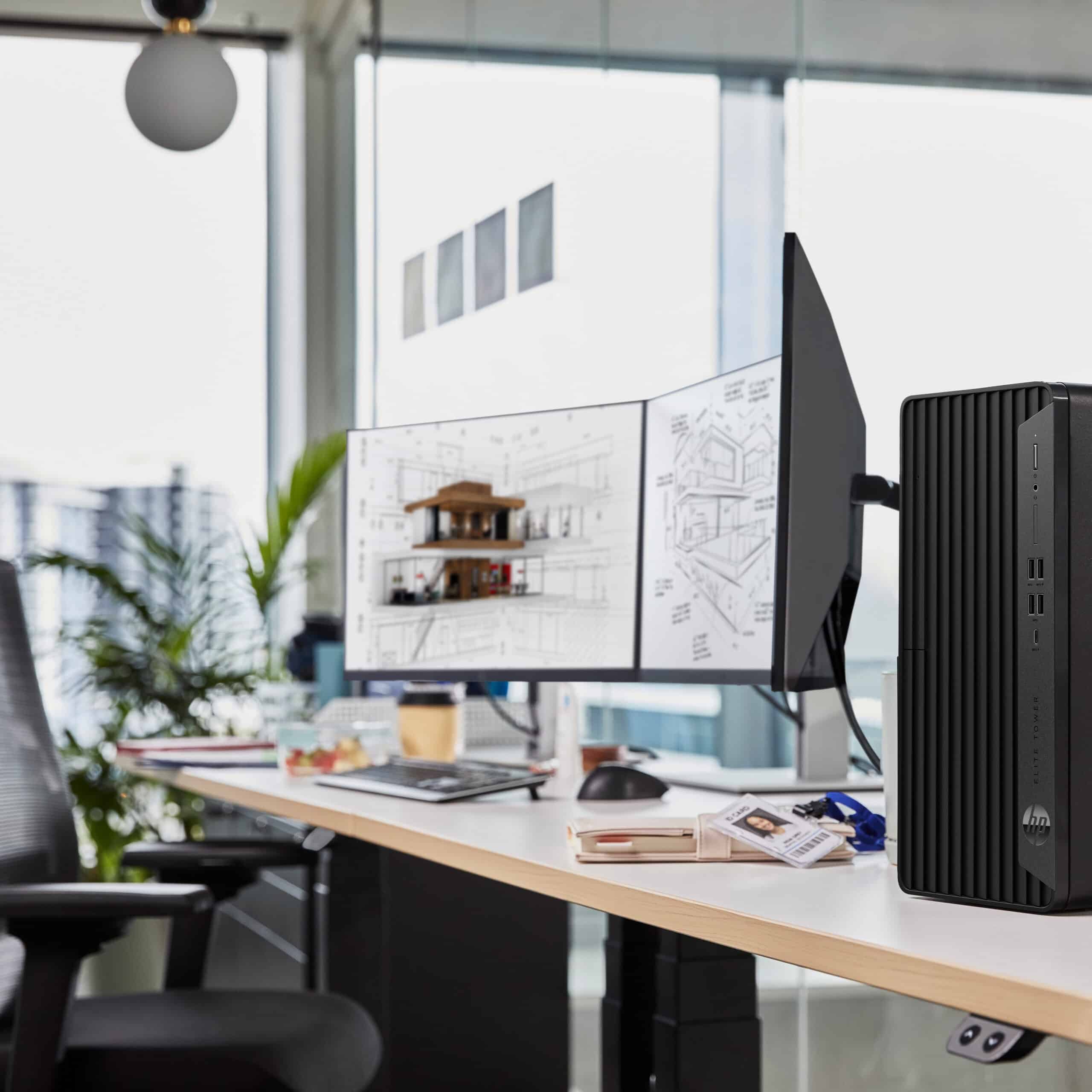 HP Elite 800 TWR G9R i5-14500 16GB DDR5512GB M.2 SSD Value W11 ProPro Sec 1YNoODD |NoBay 21Yr Warranty|3Yr Service Extension NBD Onsite1Yr Wolf Pro Security QWERTZ - Afbeelding 3