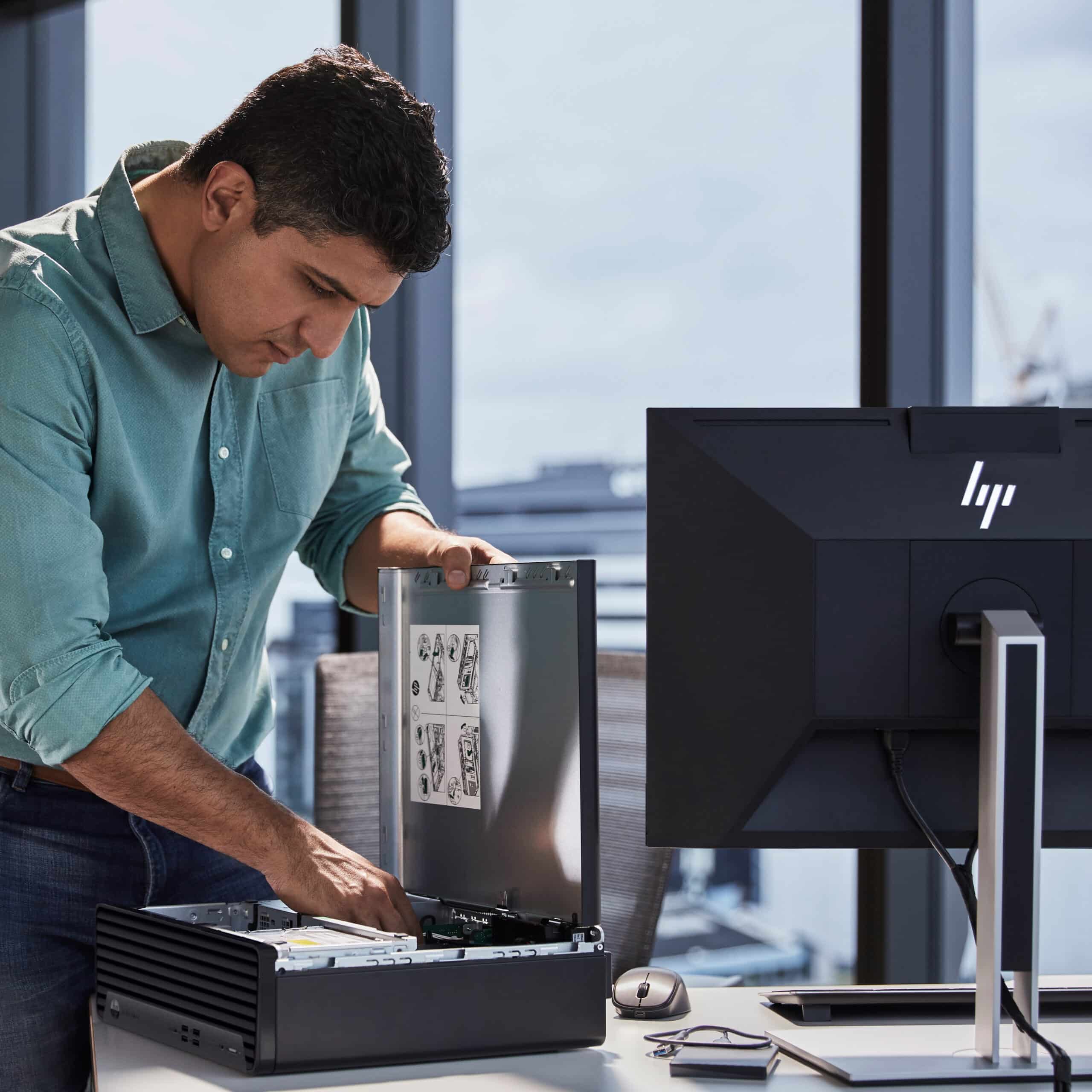 HP Elite 800 SFF G9R i7-14700 16GB DDR5512GB M.2 SSD Value W11 Pro 1Yr Warranty|3Yr Service Extension NBD Onsite1Yr Wolf Pro Security 320K kbd125mouseStandTCO QWERTZ - Afbeelding 2