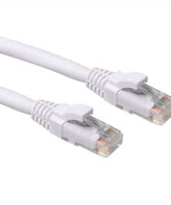ACT Witte 1,50 meter U/UTP CAT6A patchkabel snagless met RJ45 connectoren
