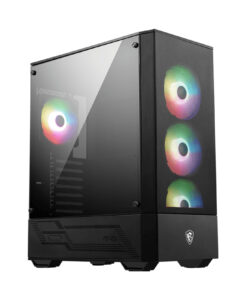 MSI MAG Forge 112R Midi Tower Zwart, Transparant