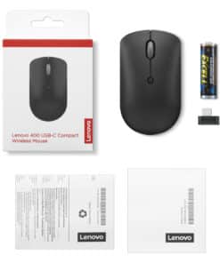 Lenovo 400 muis Kantoor Ambidextrous RF Draadloos Optisch 2400 DPI - Afbeelding 7