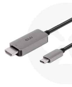 CLUB3D USB Gen2 Type-C to HDMI 4K120Hz 8K60Hz HDR10 with DSC1.2 Active Cable M/M 3m - Afbeelding 2