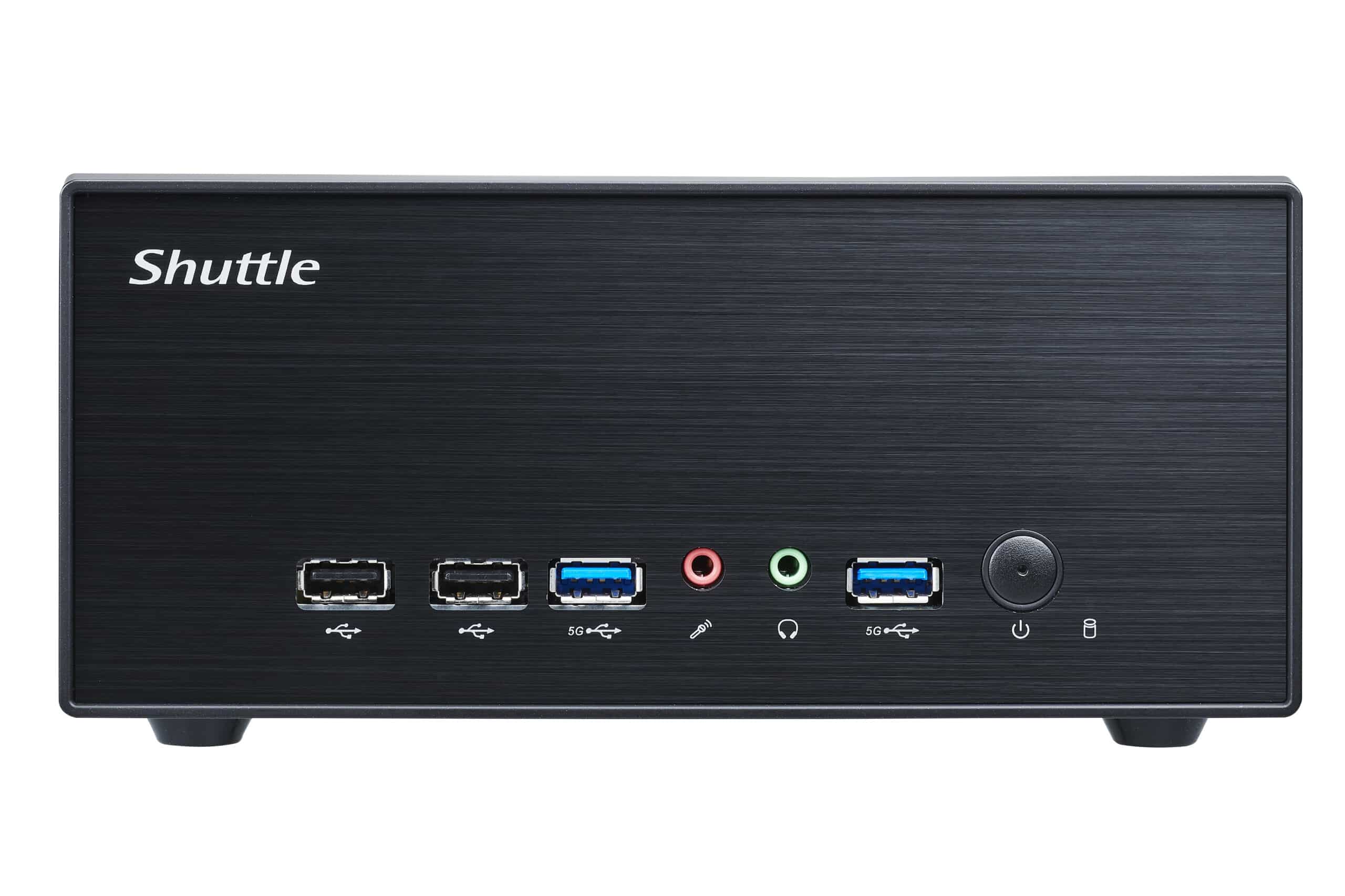 Shuttle XPС slim XPC slim Barebone XH610G2 - S1700, Intel H610, 1xDP, 2xHDMI, 2 PCIe Slots (1x 16X & 1x X1), 2x Intel LAN (1G + 2.5G), 8x USB, 1x 2.5", 3x M.2, 24/7 permanent gebruik