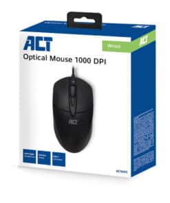ACT Bekabelde Optische Muis 1000 DPI - Afbeelding 4