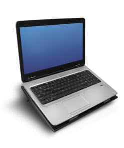 ACT Laptopstandaard, met ventilator, hoogte verstelbaar in 2 standen, 4-poorts hub - Afbeelding 4