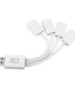 ACT USB hub 4 poorts USB-A, flexibel - Afbeelding 5