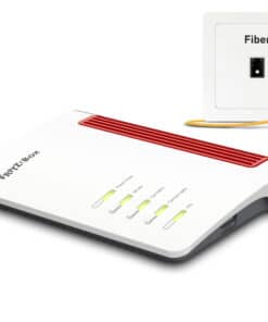 Box FRITZ! 5530 Fiber Edition Internation draadloze router 2.5 Gigabit Ethernet Dual-band (2.4 GHz / 5 GHz) Wit - Afbeelding 2