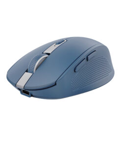 Trust Ozaa Draadloze Muis - Multi-device muis – USB en Bluetooth verbinding – 3200 DPI – Blauw