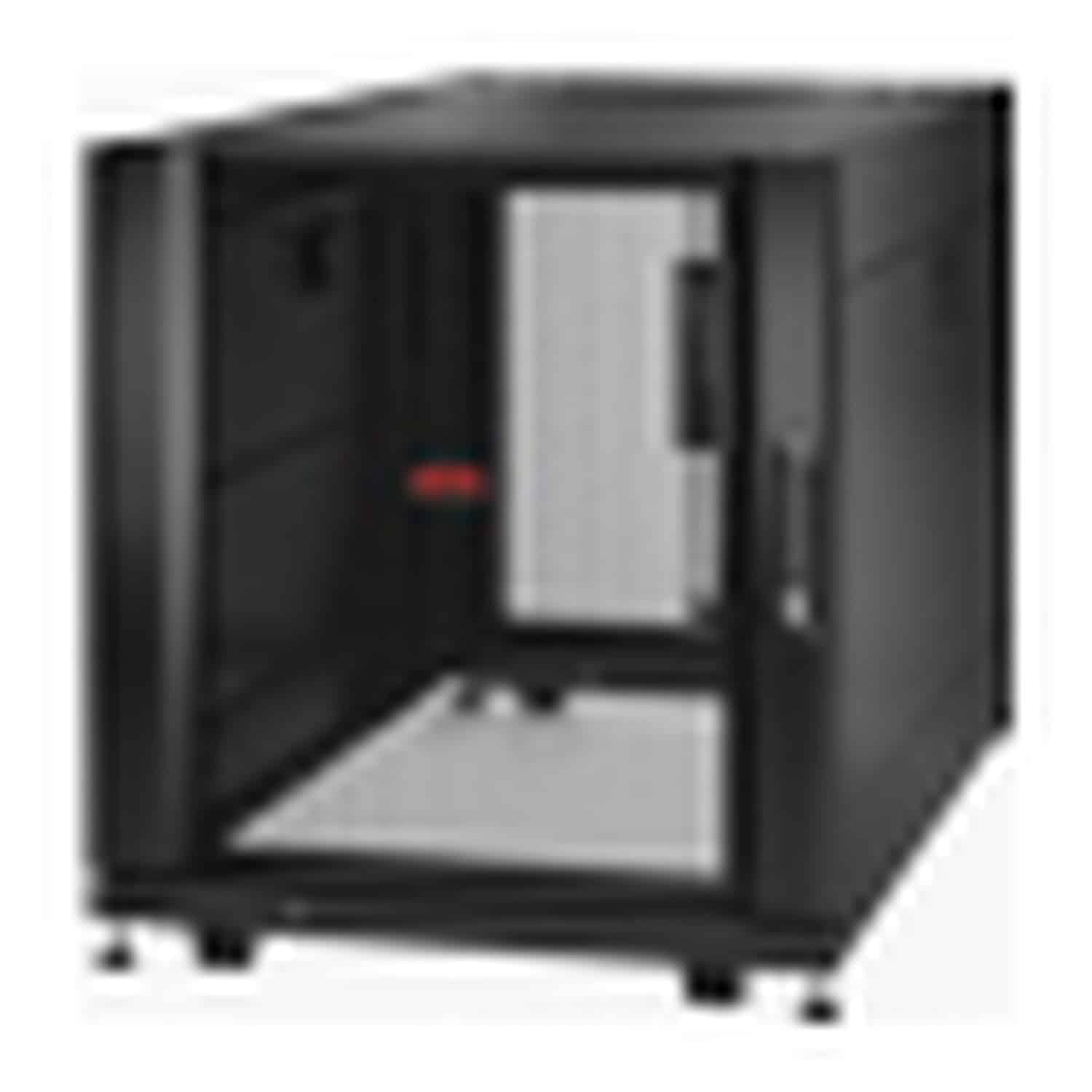 APC NetShelter SX 12U Server Rack Enclosure 600mm x 1070mm w/ Sides Black Shock Packaging - Afbeelding 4