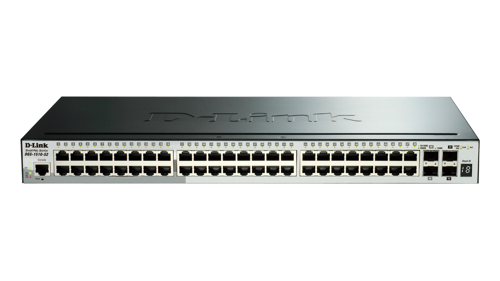 D-Link DGS-1510-20/E netwerk-switch Managed L2/L3 Gigabit Ethernet (10/100/1000) 1U Grijs - Afbeelding 5