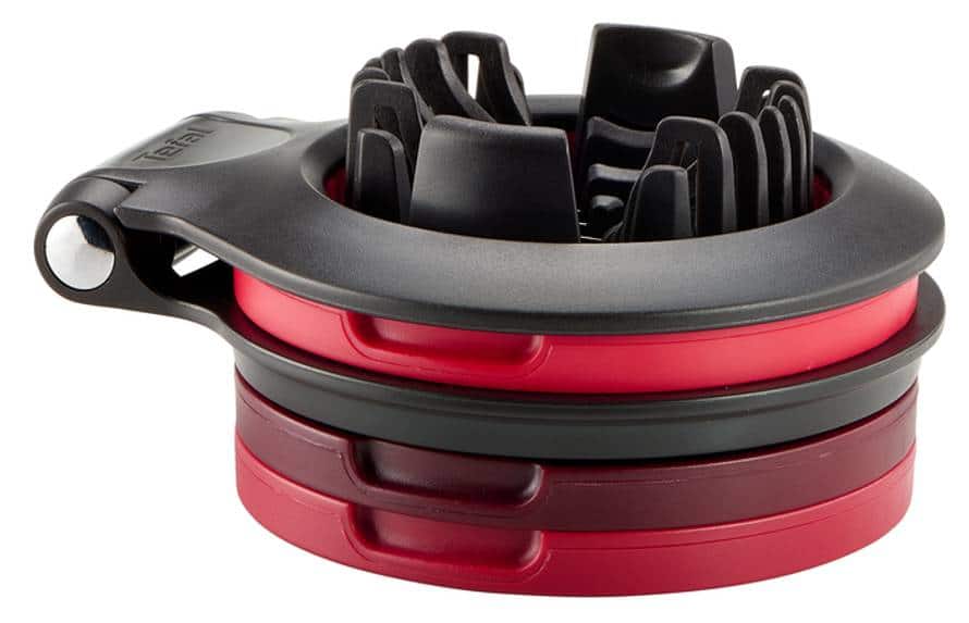 Tefal K2073514 eiersnijder Zwart, Rood Roestvrijstaal