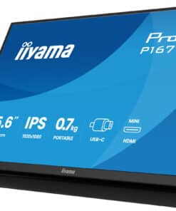 iiyama ProLite P1671HSC-B1 computer monitor 39,6 cm (15.6") 1920 x 1080 Pixels Full HD LED Zwart - Afbeelding 7