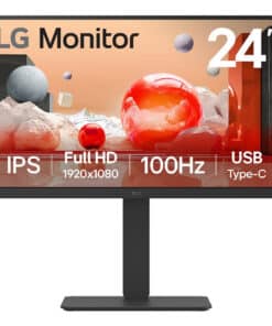 LG 24BA750-B computer monitor 60,5 cm (23.8") 1920 x 1080 Pixels Full HD LCD Zwart