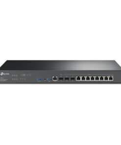 TP-Link Omada ER8411 bedrade router Gigabit Ethernet Zwart