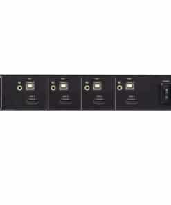 ATEN CS1184H4 KVM-switch Zwart - Afbeelding 2