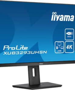 iiyama ProLite XUB3293UHSN-B5 computer monitor 80 cm (31.5") 3840 x 2160 Pixels 4K Ultra HD LCD Zwart - Afbeelding 3