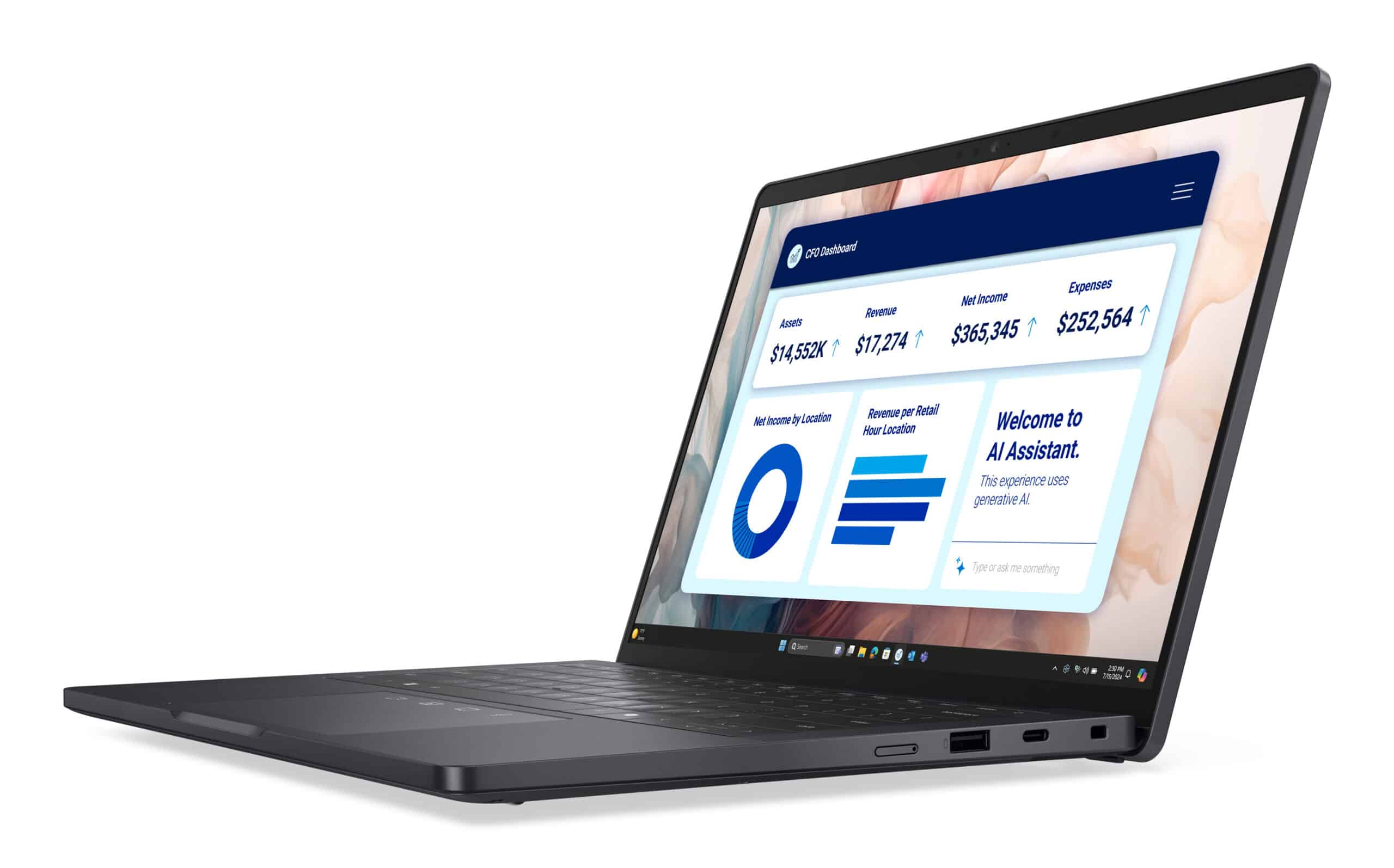 DELL Pro 13 Premium PA13250 Copilot+ PC Intel Core Ultra 7 266V Laptop 33,8 cm (13.3") Full HD+ 16 GB LPDDR5x-SDRAM 512 GB SSD Wi-Fi 7 (802.11be) Windows 11 Pro Engels Grijs - Afbeelding 4