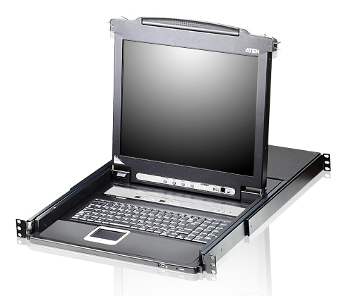 ATEN 16-Poorts PS/2-USB VGA LCD KVM Schakelaar met Ketenverbinding Poort en USB Randapparatuur Ondersteuning - Afbeelding 2