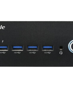 Shuttle Nano PC NT10H5, Intel Core Ultra 5 125H, Intel Arc graphics, 2xHDMI, 2xUSB 4.0 (DP), 2x2.5Gbit LAN, incl. VESA, 24/7 permanent gebruik Barebone - Afbeelding 2