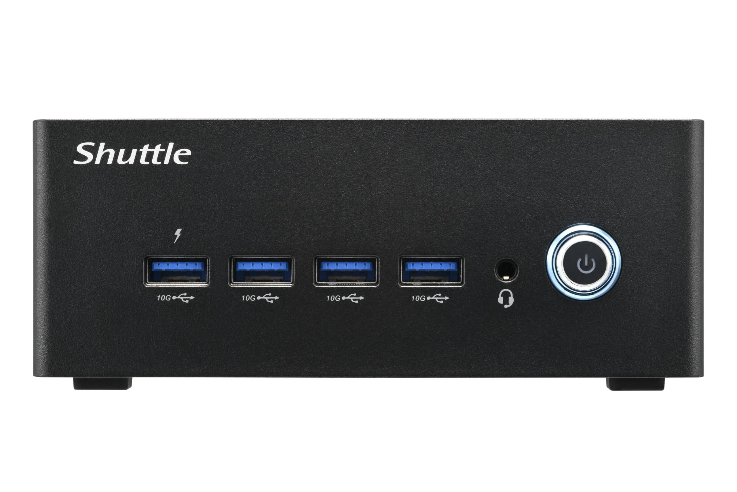 Shuttle Nano PC NT10H5, Intel Core Ultra 5 125H, Intel Arc graphics, 2xHDMI, 2xUSB 4.0 (DP), 2x2.5Gbit LAN, incl. VESA, 24/7 permanent gebruik Barebone - Afbeelding 2