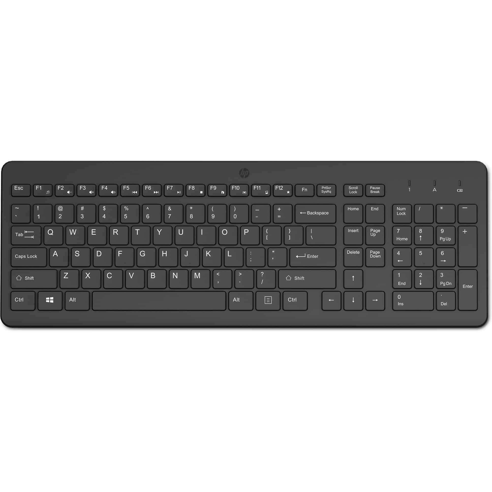 HP 225 WL KBD toetsenbord Universeel RF Draadloos Zwart - Afbeelding 2
