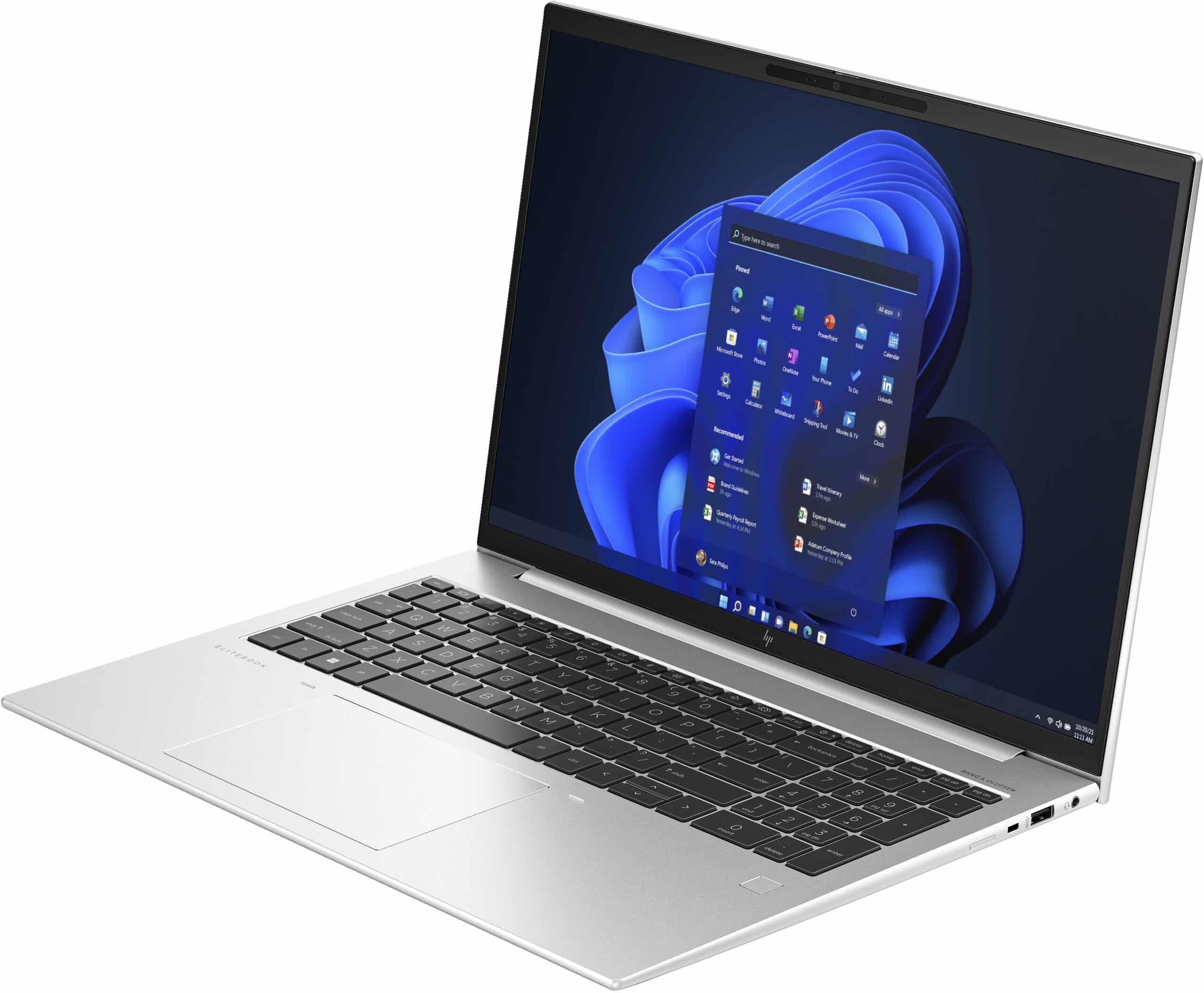 HP EliteBook 860 G10 Intel® Core™ i7 i7-1355U Laptop 40,6 cm (16") WUXGA 16 GB DDR5-SDRAM 512 GB SSD Wi-Fi 6E (802.11ax) Windows 11 Pro Zilver - Afbeelding 2