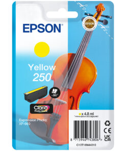 Epson 250 Violin Claria Photo HD inktcartridge 1 stuk(s) Origineel Geel