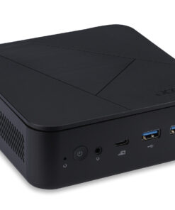 Acer Veriton N N1502G 13U3U-01 NUC Intel Core 3 100U 8 GB DDR4-SDRAM 512 GB SSD Windows 11 Pro Micro PC Mini PC Zwart