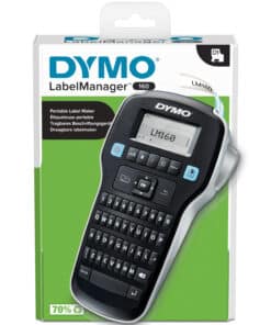 DYMO LabelManager 160-labelmaker | Draagbare labelprinter met QWERTY-toetsenbord | Inclusief zwart-wit D1-etiketten (12 mm) | Voor thuis en op kantoor - Afbeelding 2