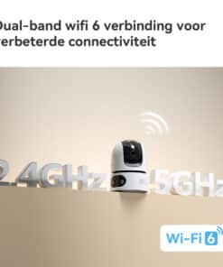 Imou Ranger Dual Pro 6MP IP-beveiligingscamera Binnen 2304 x 1296 Pixels Bureau - Afbeelding 3