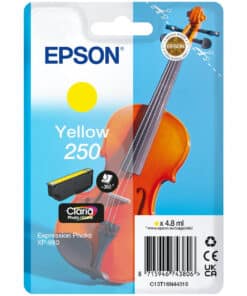 Epson 250 Violin Claria Photo HD inktcartridge Origineel Geel