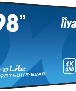 iiyama LH9875UHS-B2AG beeldkrant Digitale signage flatscreen 2,48 m (97.5") LED Wifi 500 cd/m² 4K Ultra HD Zwart Type processor Android 11 24/7 - Afbeelding 4
