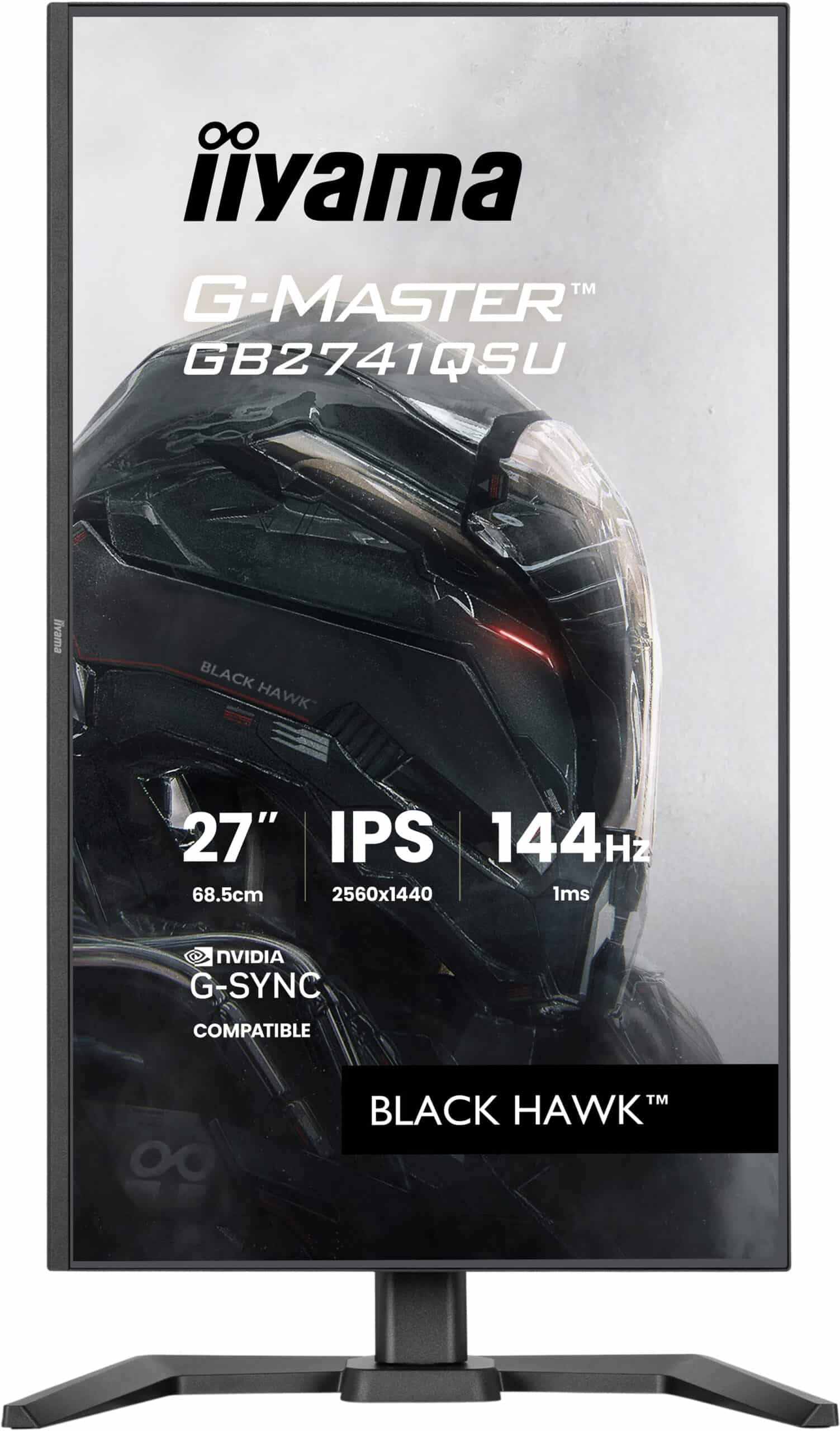 iiyama G-MASTER GB2741QSU-B1 computer monitor 68,6 cm (27") 2560 x 1440 Pixels 4K Ultra HD LED Zwart - Afbeelding 2