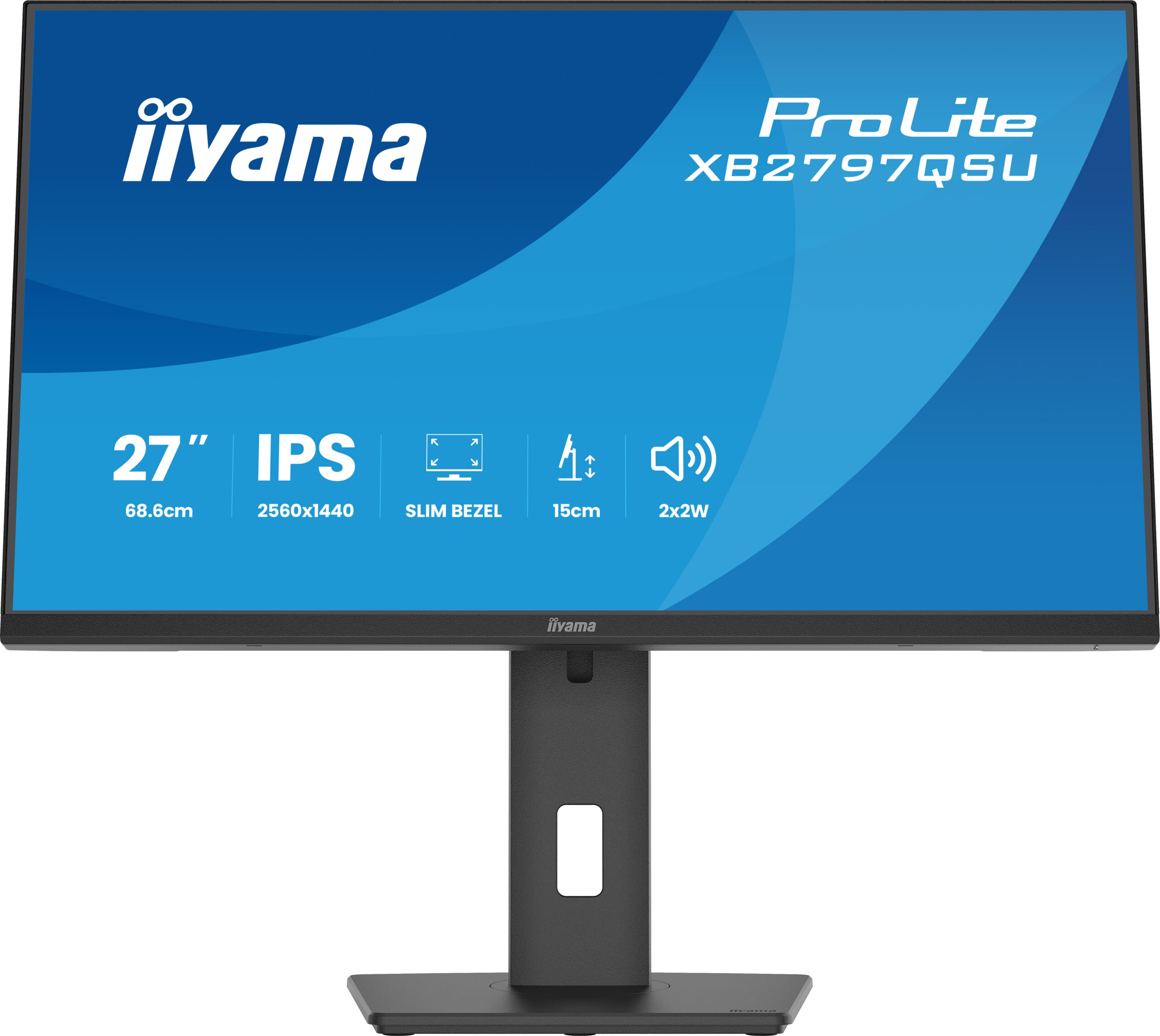 iiyama ProLite XB2797QSU-B1 computer monitor 68,6 cm (27") 2560 x 1440 Pixels Quad HD LED Zwart - Afbeelding 5