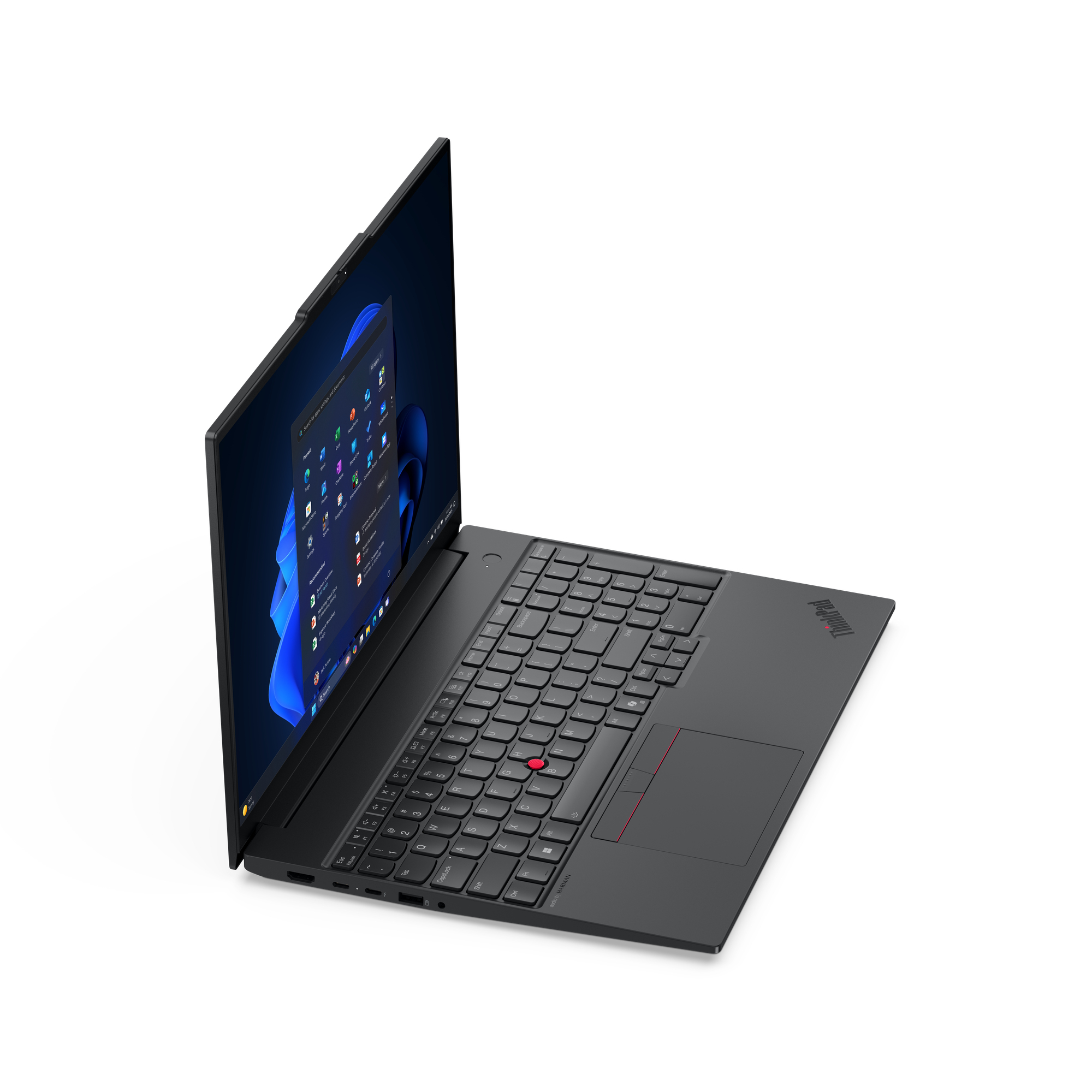 Lenovo ThinkPad E16 Gen 3 (Intel) Copilot+ PC Intel Core Ultra 5 226V Laptop 40,6 cm (16") WUXGA 16 GB LPDDR5x-SDRAM 512 GB SSD Wi-Fi 6E (802.11ax) Windows 11 Pro Belgisch Zwart - Afbeelding 8